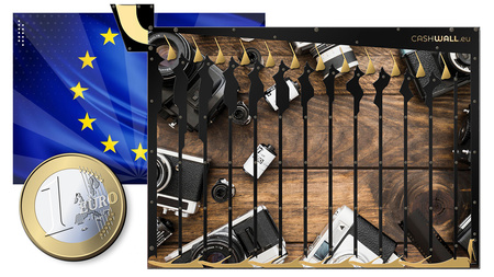 Tirelire murale | Photographie | Idée de cadeau idéale pour les passionnés de photo