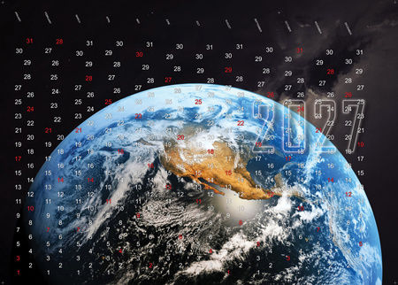 Póster calendario 2027 para Cashwall – Tierra