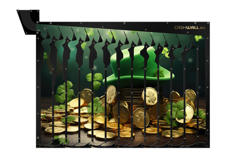 Wandspaarpot ik Hoed met goud ik Ideaal om te beginnen met sparen