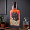 Salvadanaio da parete Bottiglia di whisky personalizzata con nome ed età – 1 €