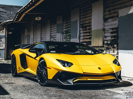 Hintergrund Wandspardose | Lamborghini