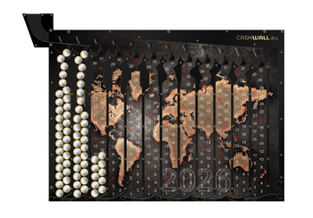 Wall calendar 2025 | World map | Perfect gift for travel fans