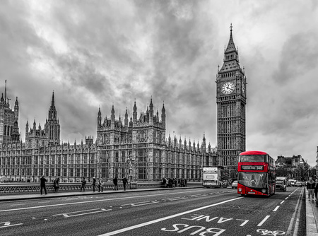 Hintergrund Wandspardose | London