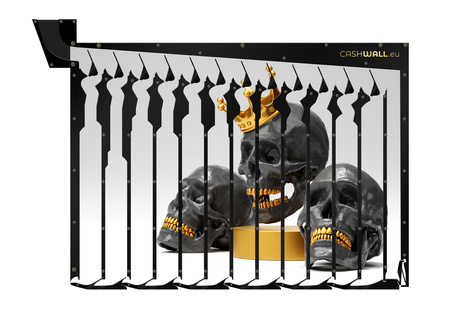 Wall piggy bank | skull | super gift in skull design