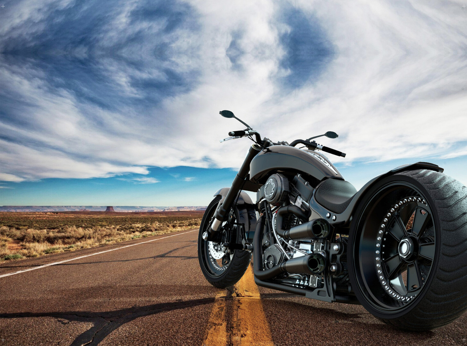 Tło do skarbonki - Harley