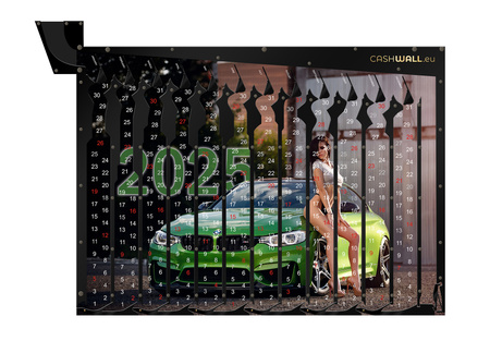 Kalender 2025 Frau mit Auto | Das perfekte Geschenk für einen Mann