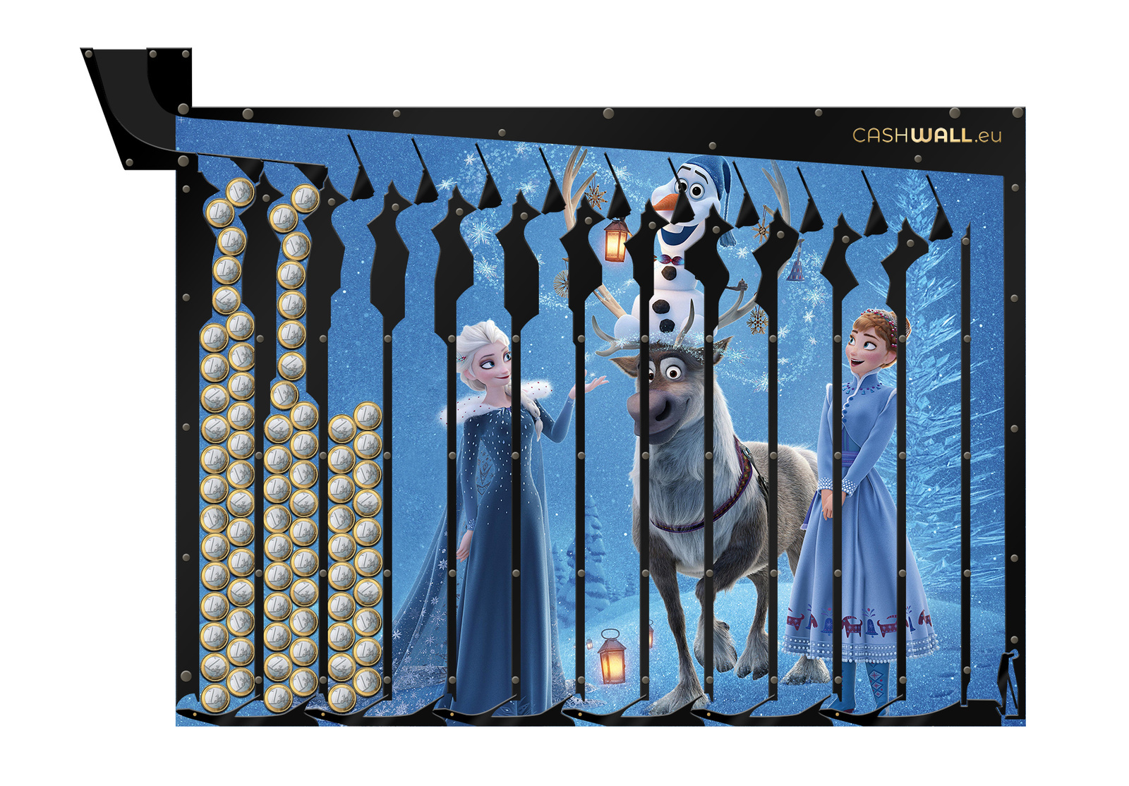 Wandspardose | Die Eiskönigin | Ideales Geschenk für Kinder