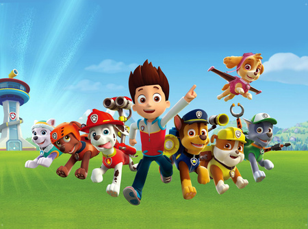 Hintergrund Wandspardose | Paw Patrol